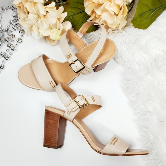 Anthropologie Shoes - Anthropologie  block heels sandals shoes size 10